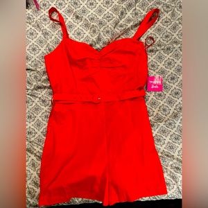 ModCloth x Barbie playsuit XL